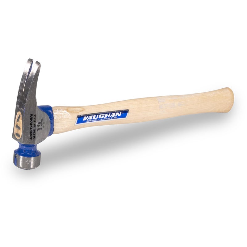 VAUGHAN CF2 California Framer Hammer, 19 oz Milled, Nail Starter, Made In The USA, VN11600 - Image 1